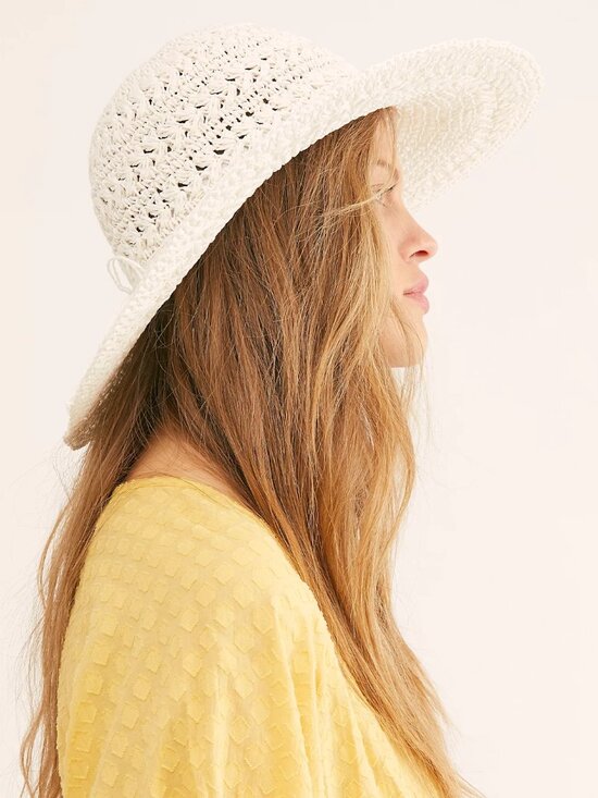 NWT Free People Summer Lovin Hat OS main image 4
